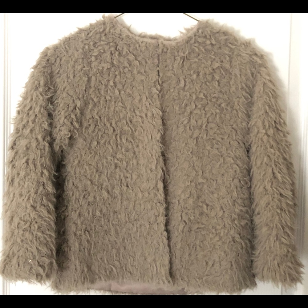 envy Gray/Taupe Wooly Blazer, Girls Size S/M, NWT